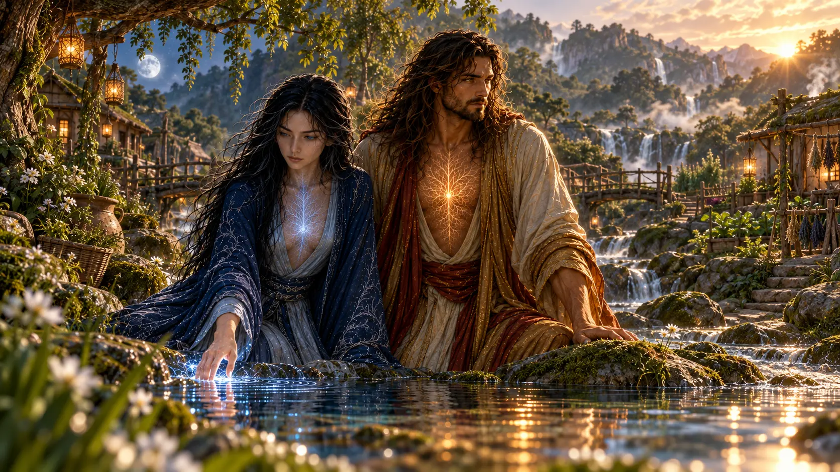 Akira and Dariel together in Aevervale